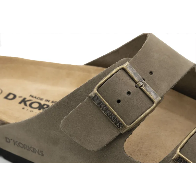 Paris hombre kaki nobuk