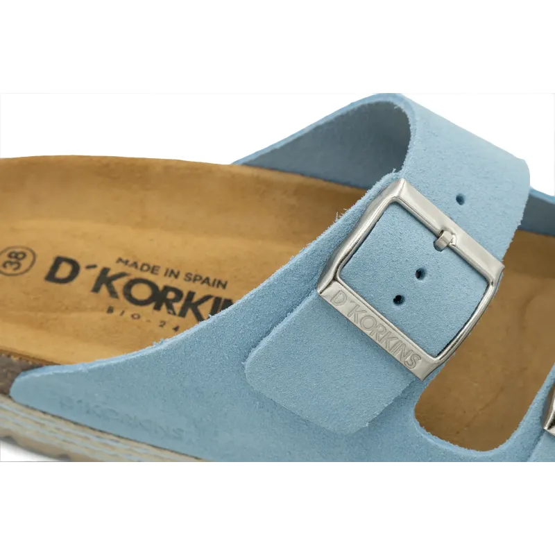 Paris trenza celeste plataforma serraje