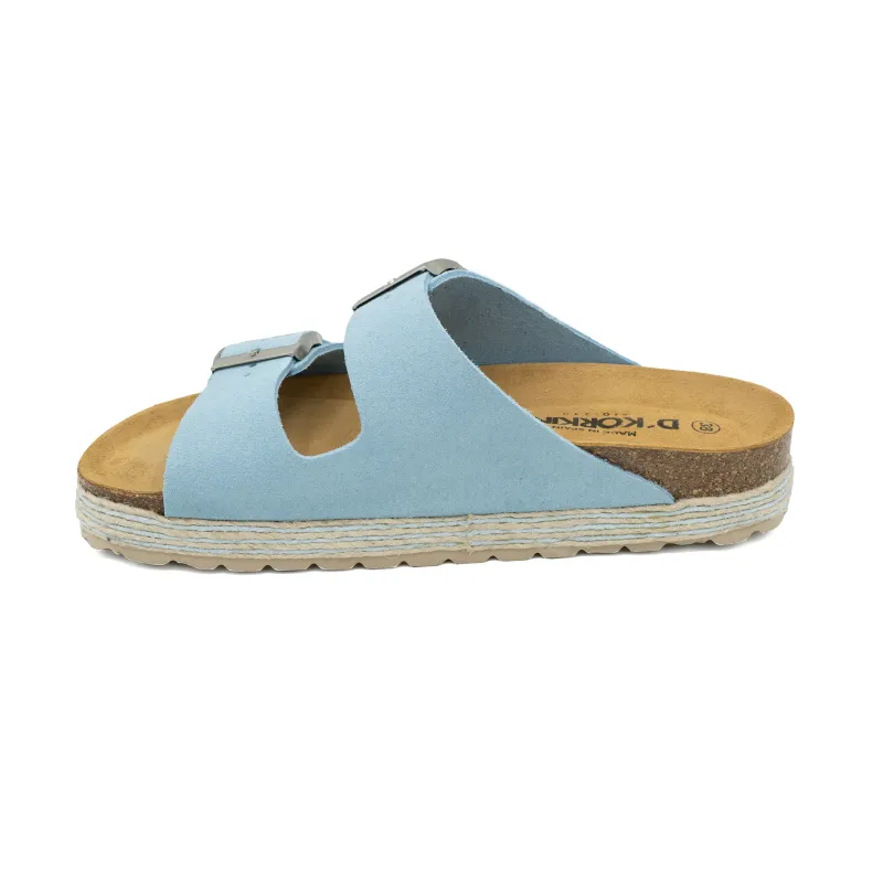 Paris trenza celeste plataforma serraje