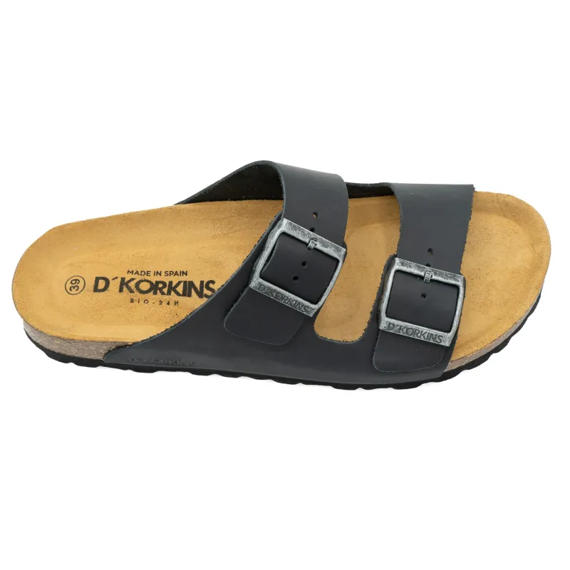 Paris negro cuero engrasado