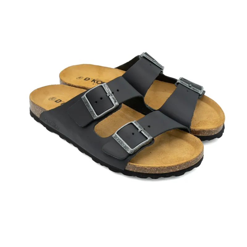 Paris negro cuero engrasado