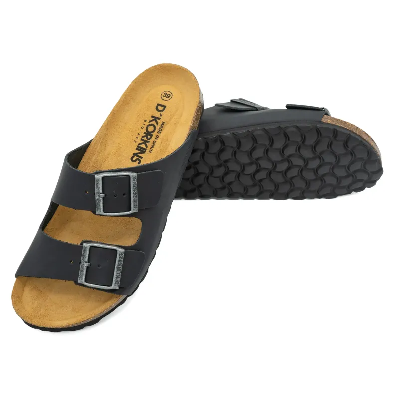 Paris negro cuero engrasado