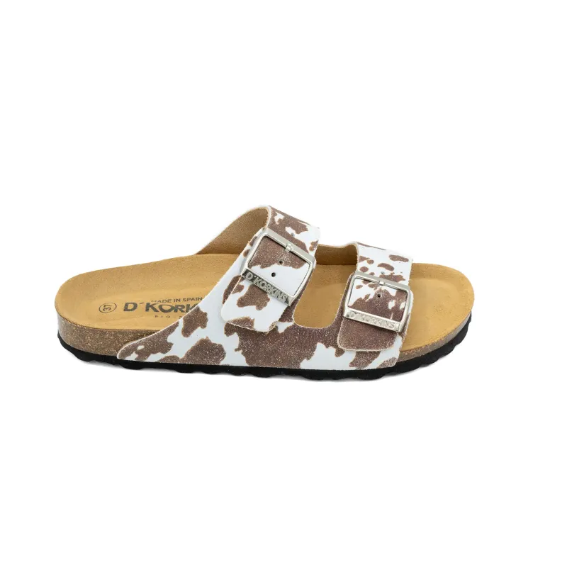 Paris blanco moteado serraje