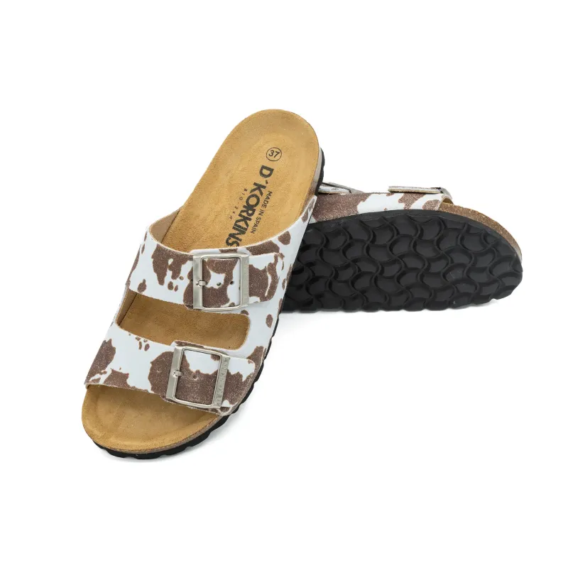 Paris blanco moteado serraje