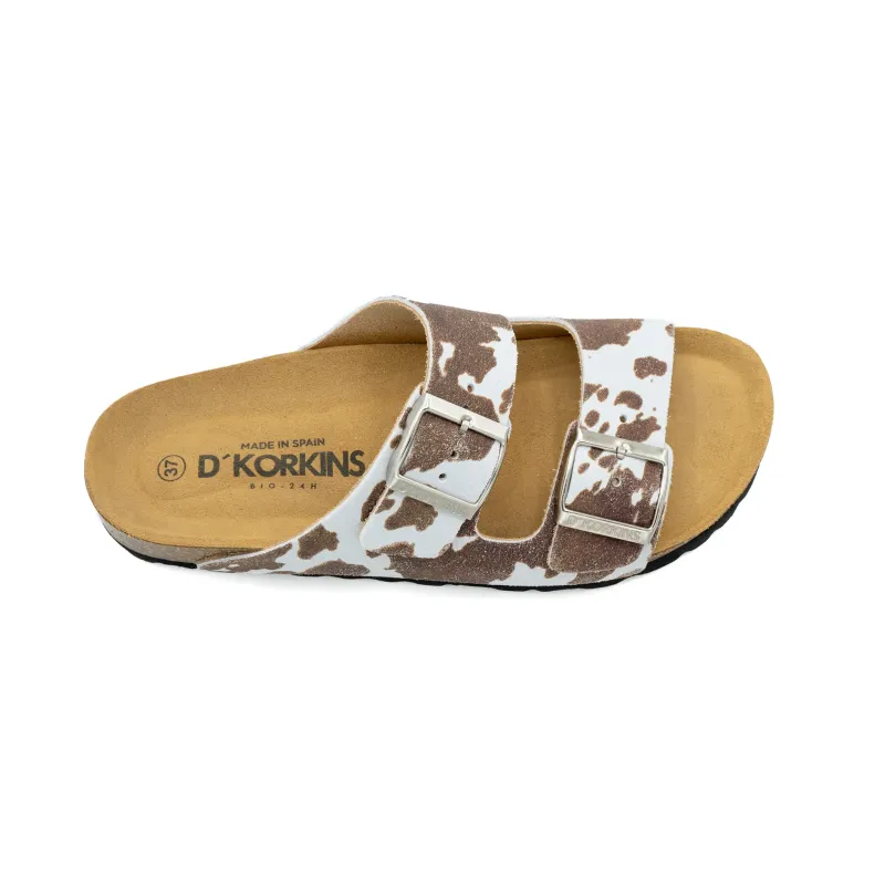 Paris blanco moteado serraje