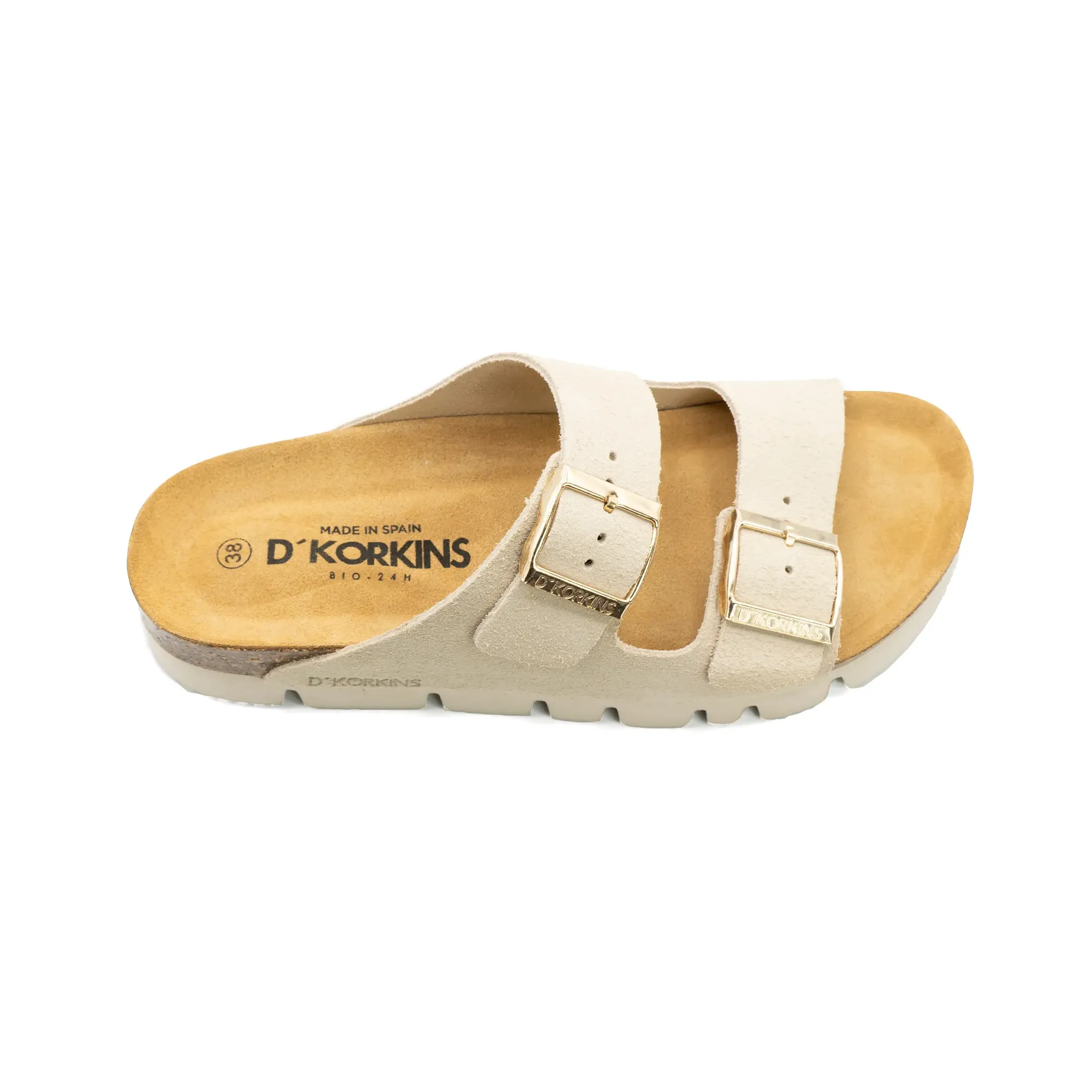 Paris beig nobuk plataforma