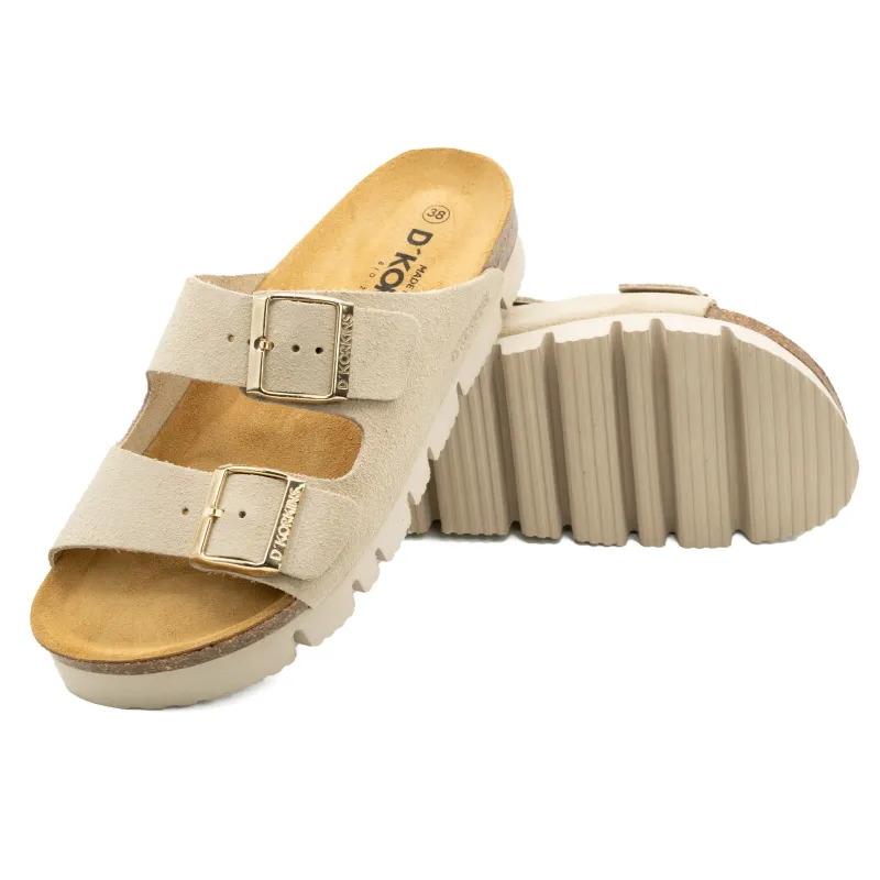 Paris beig serraje plataforma