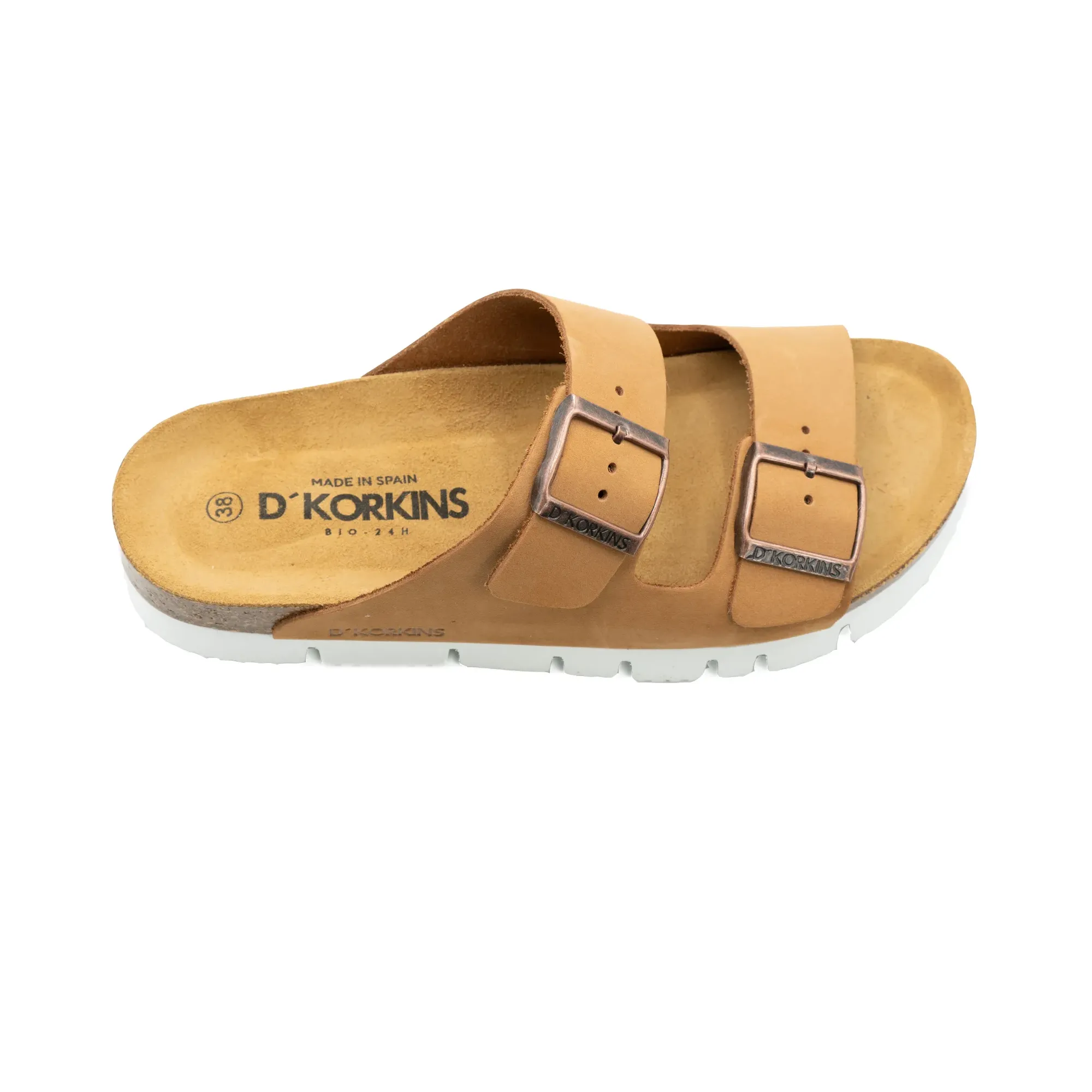 Paris plataforma camel trenza