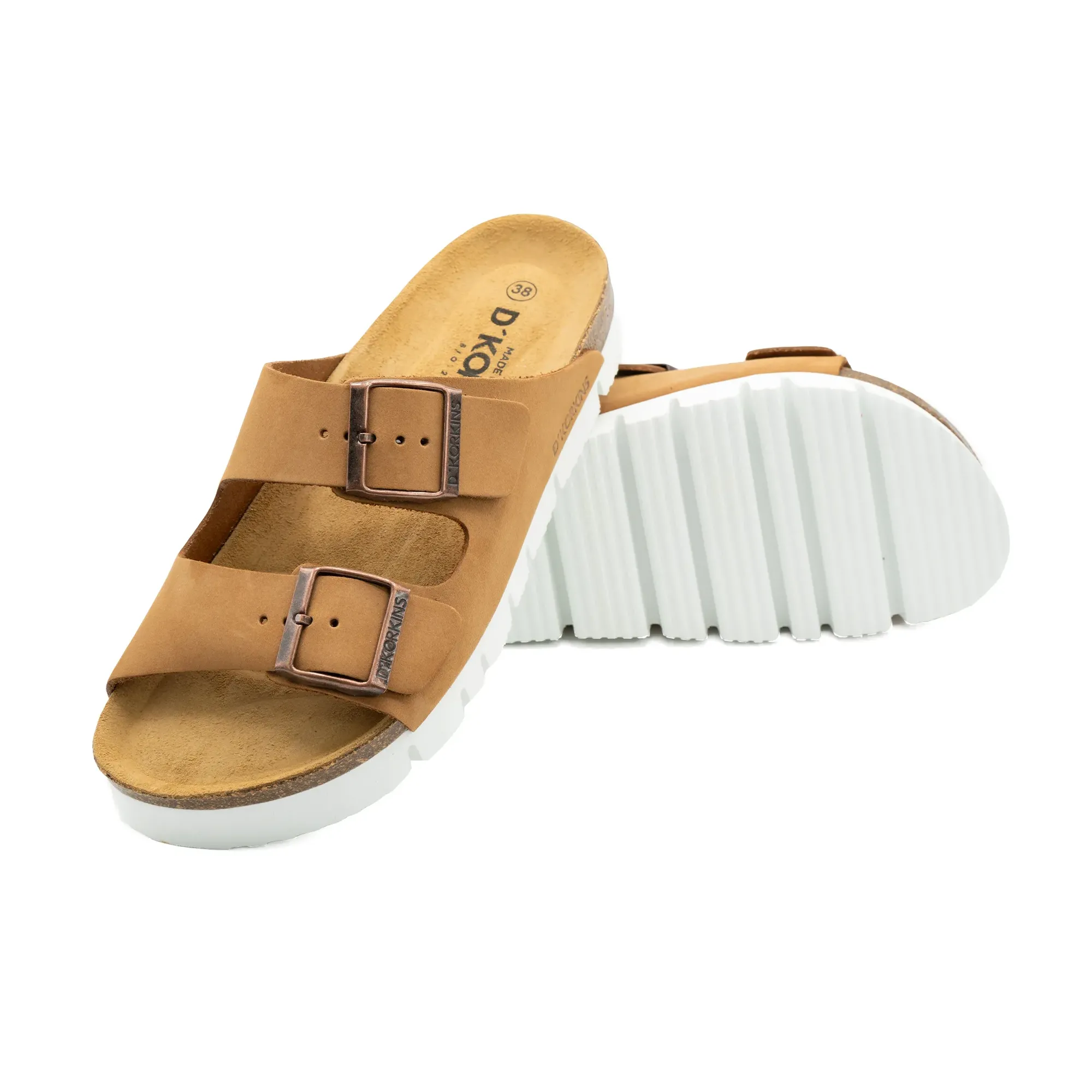 Paris plataforma camel trenza