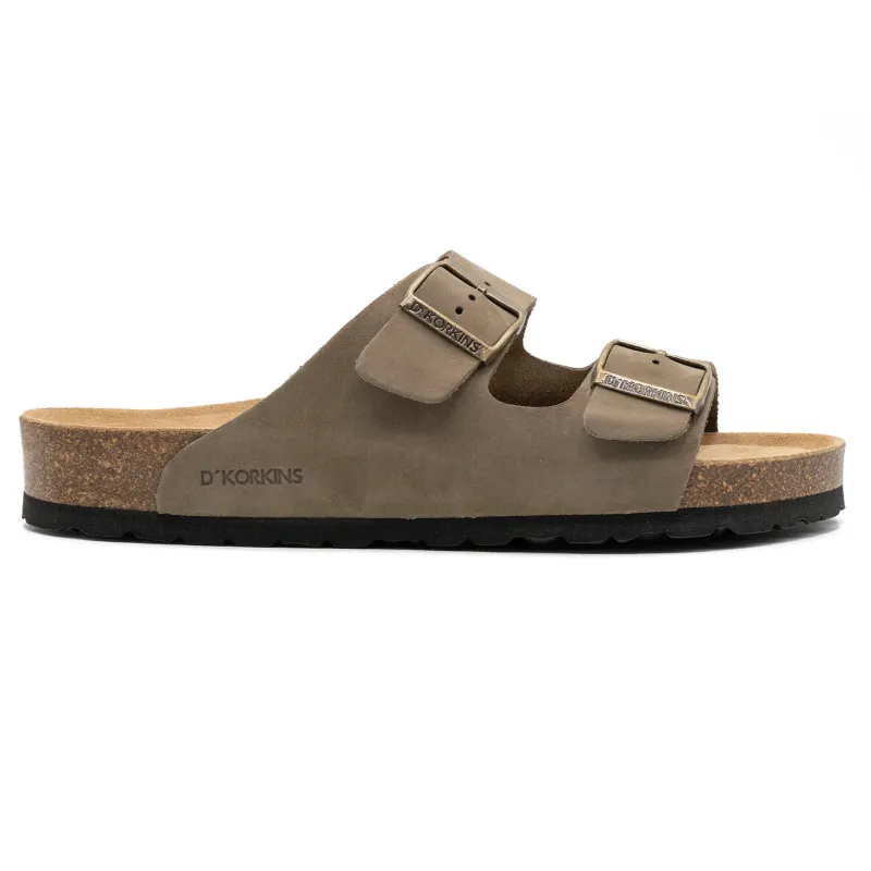 Paris hombre kaki nobuk