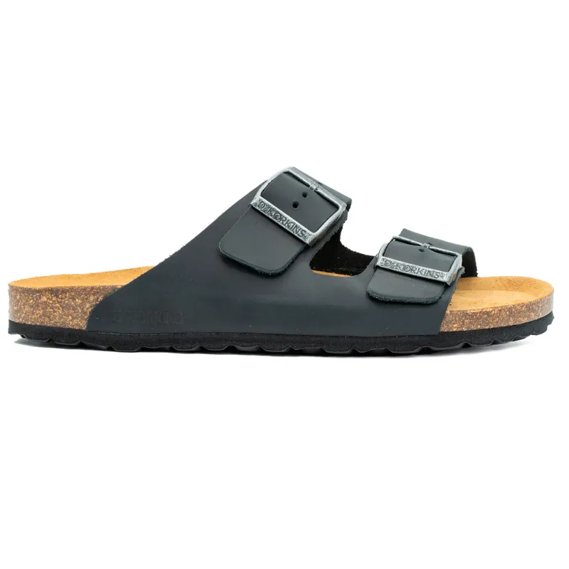 Paris negro cuero engrasado