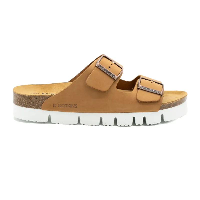 Paris plataforma camel trenza