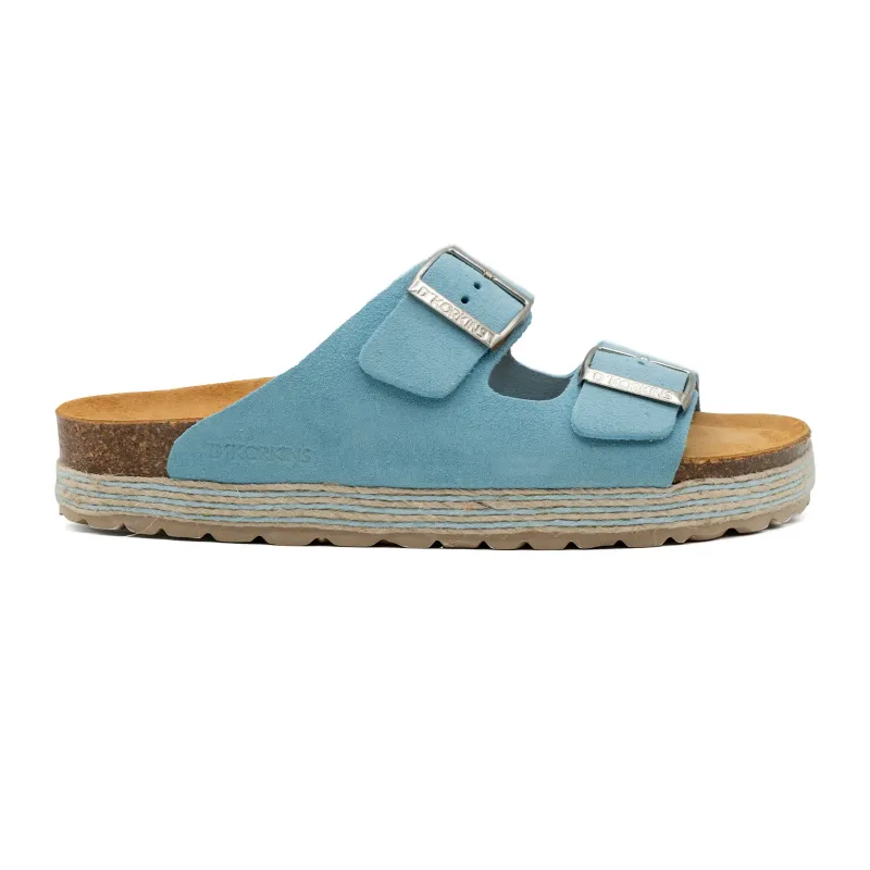 Paris trenza celeste plataforma serraje