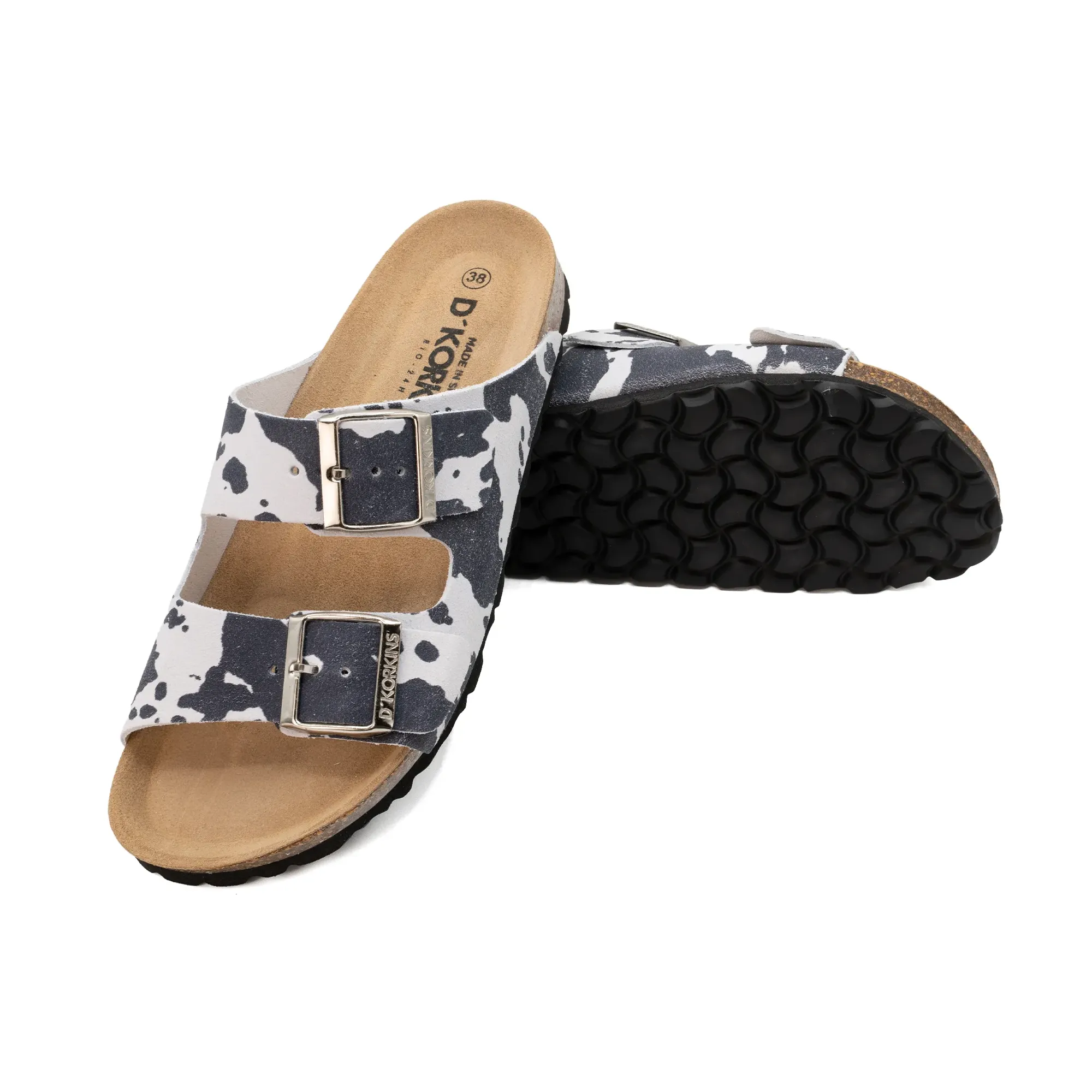 Paris negro moteado serraje