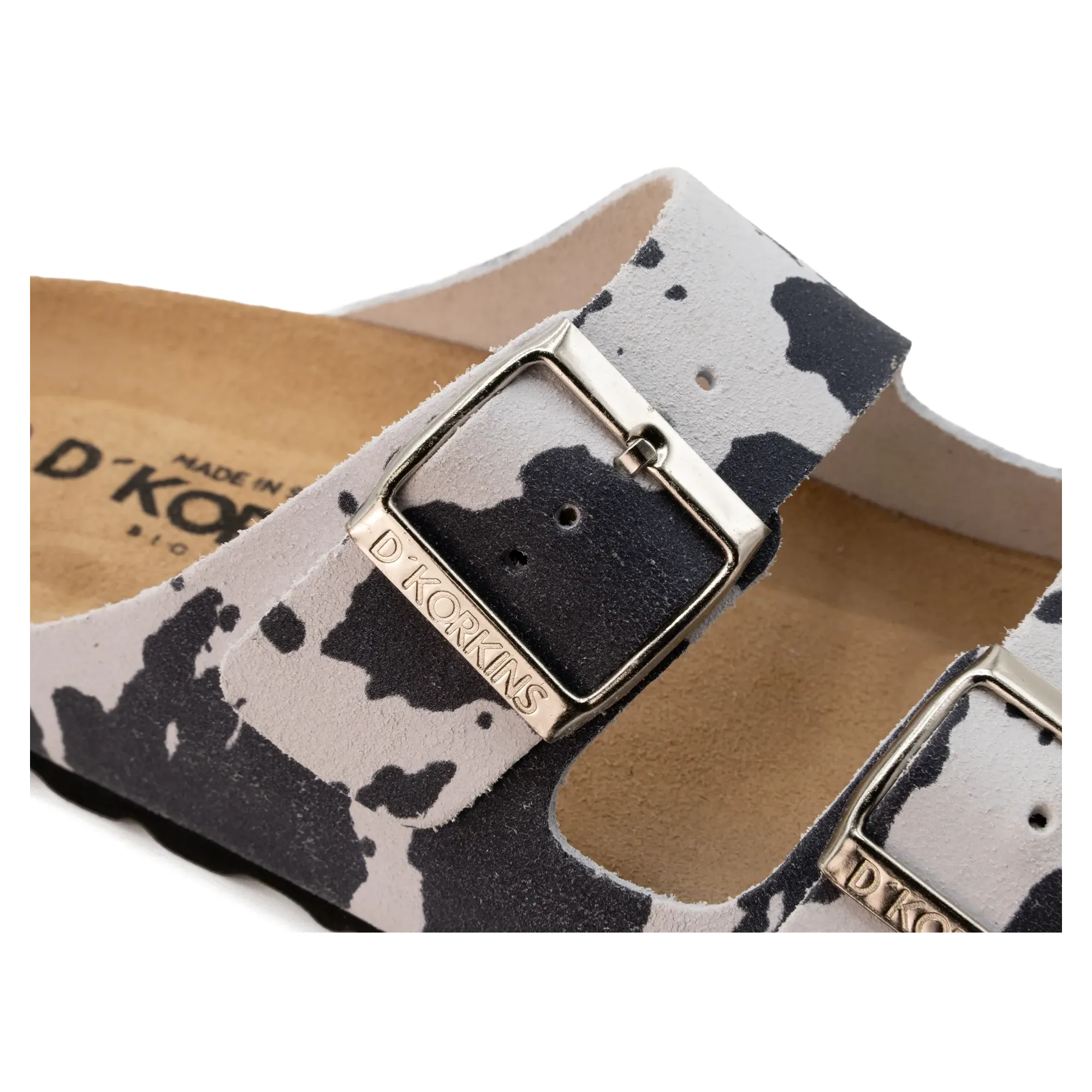 Paris negro moteado serraje